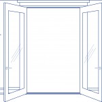 Overheight Double Door no side lights